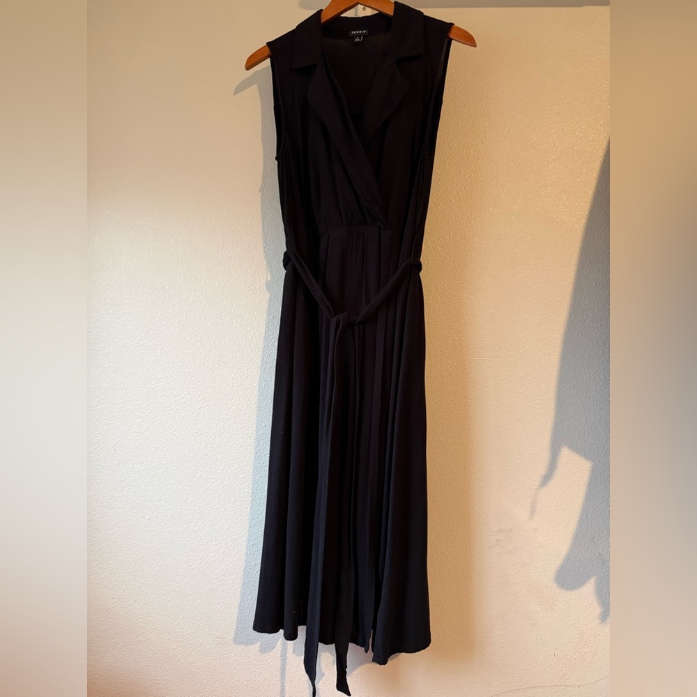 Torrid Black Sleeveless Dress
